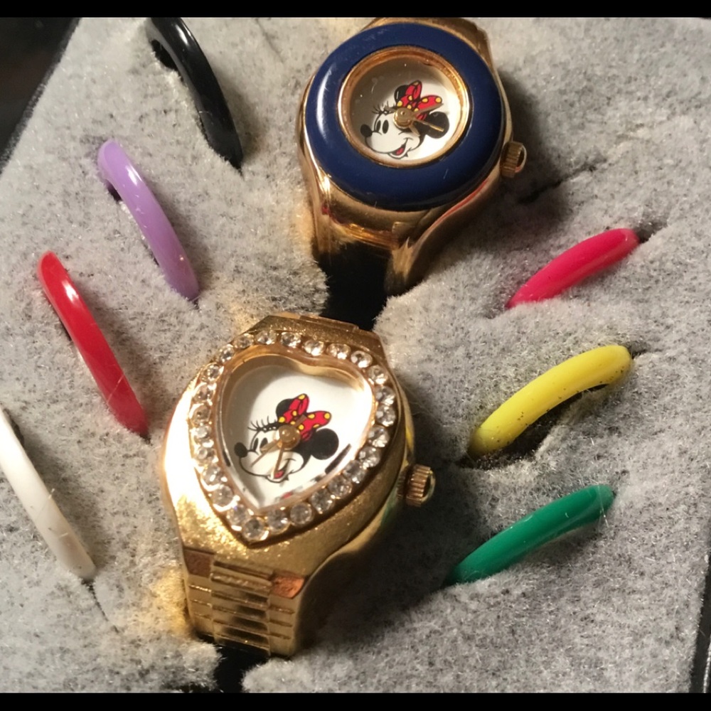 🎈SALE! Disney Time Works Minnie Ring Watches 🎁